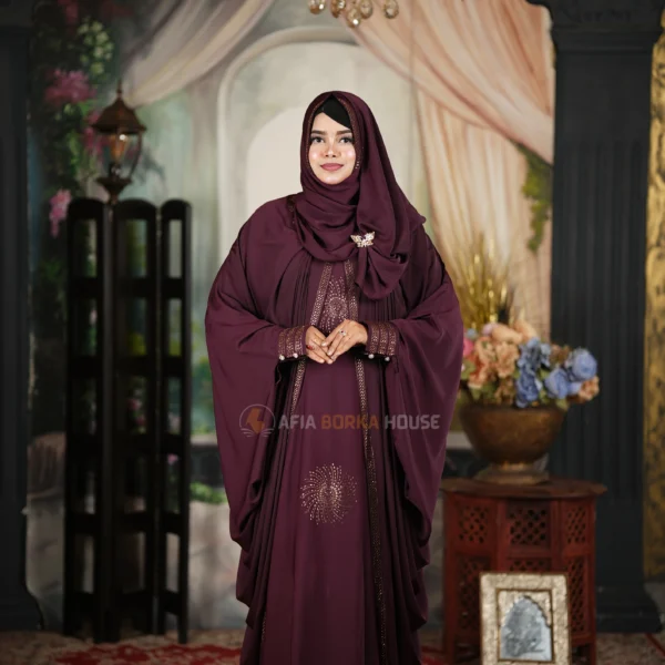 Luxary Koti Abaya 2025 Light Kolija Colour