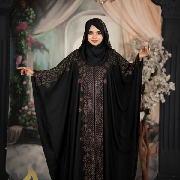 Ramisa Attest Koti Abaya Black Colour