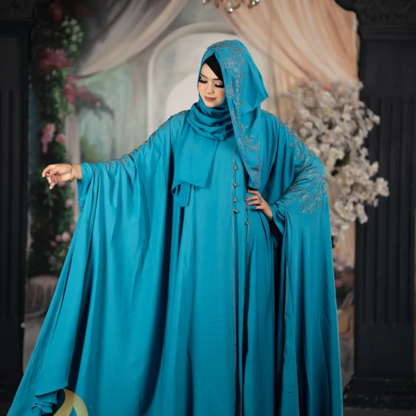 💕Luxury Pocket Sleeves Koti Abaya💕Tore