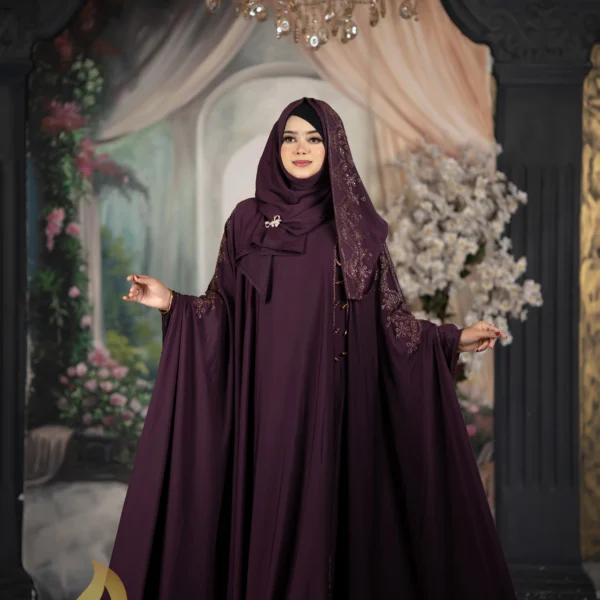 💕Luxury Pocket Sleeves Koti Abaya💕Deep kolija