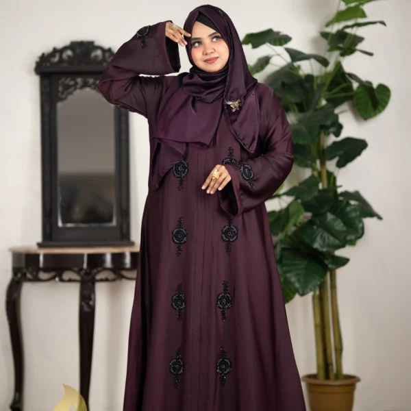 ✨Afia Royal Karcupi Wear borka Deep kolija✨