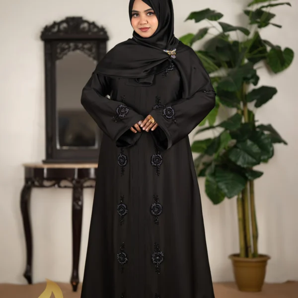 ✨Afia Royal Karcupi Wear borka Black✨