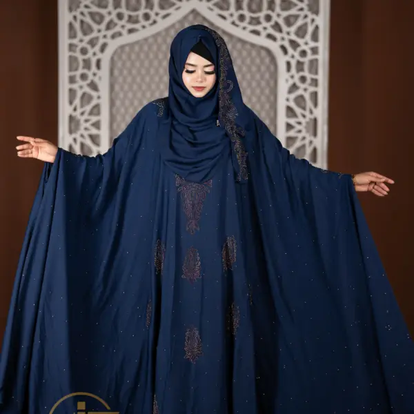 💕𝐁𝐫𝐢𝐝𝐚𝐥 𝐋𝐮𝐱𝐮𝐫𝐲 𝐏𝐫𝐢𝐧𝐜𝐞𝐬𝐬 𝐀𝐛𝐚𝐲𝐚💕 Navy Blue Color