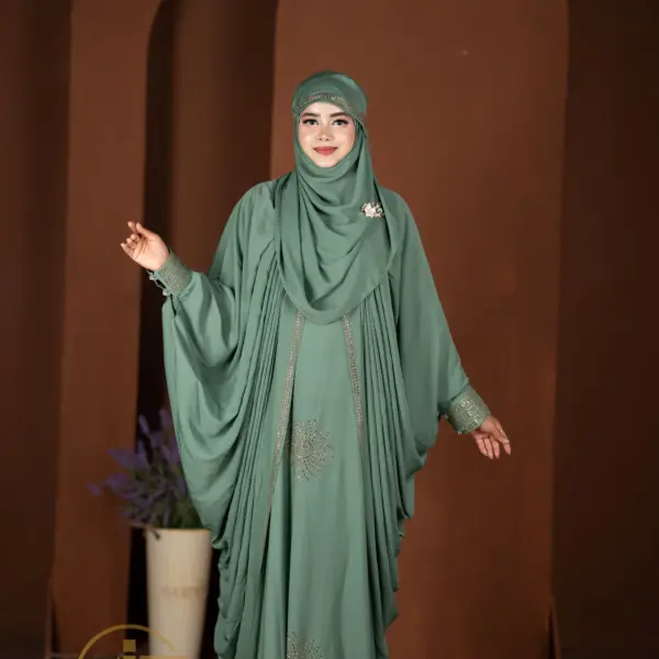 Luxary Koti Abaya 2025 Blue Colour