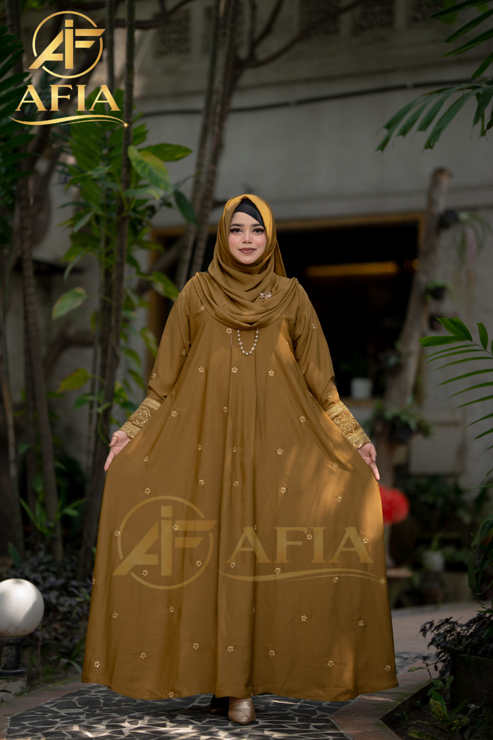 Simple Luxury Abaya Afia Borka House
