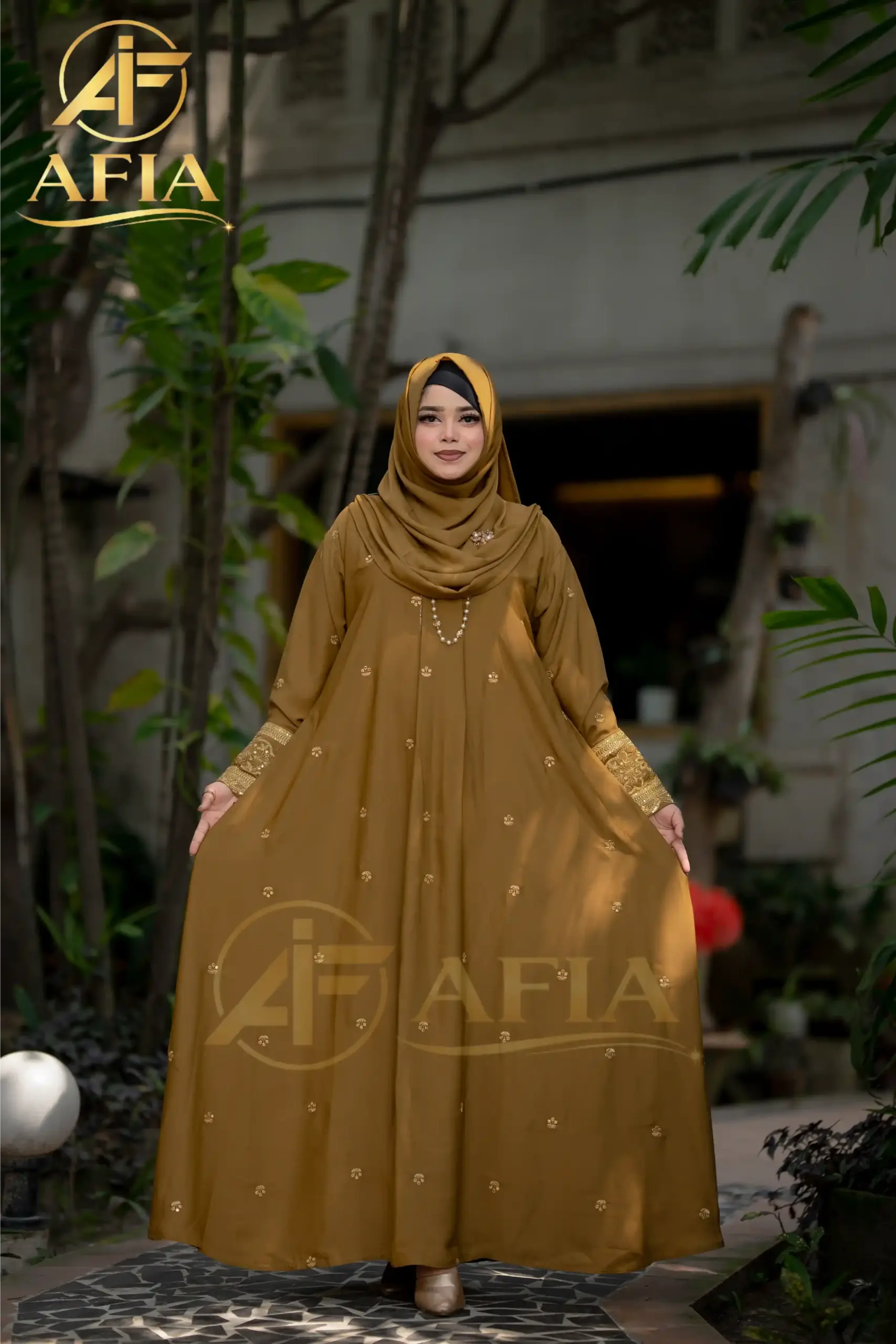Simple Luxury Abaya Afia Borka House