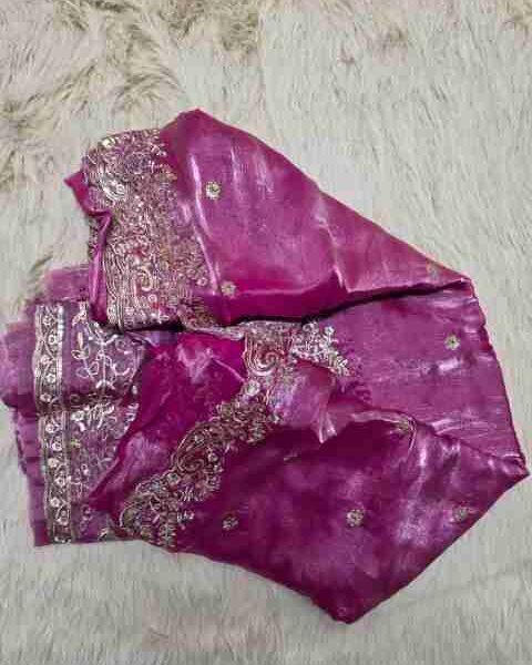 💕MADHURI SAREE💕PINCK Color
