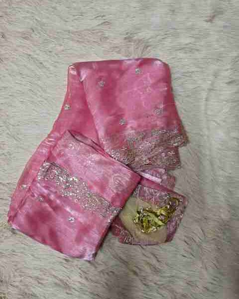 💕MADHURI SAREE💕BABY PINCK Color