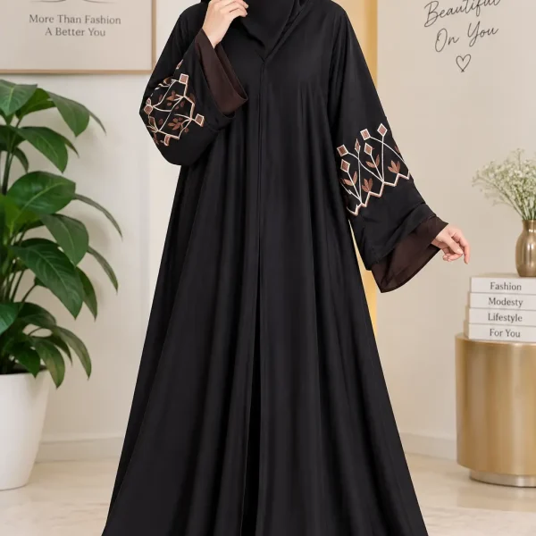 ✨Afia Student Abaya✨ Black Color