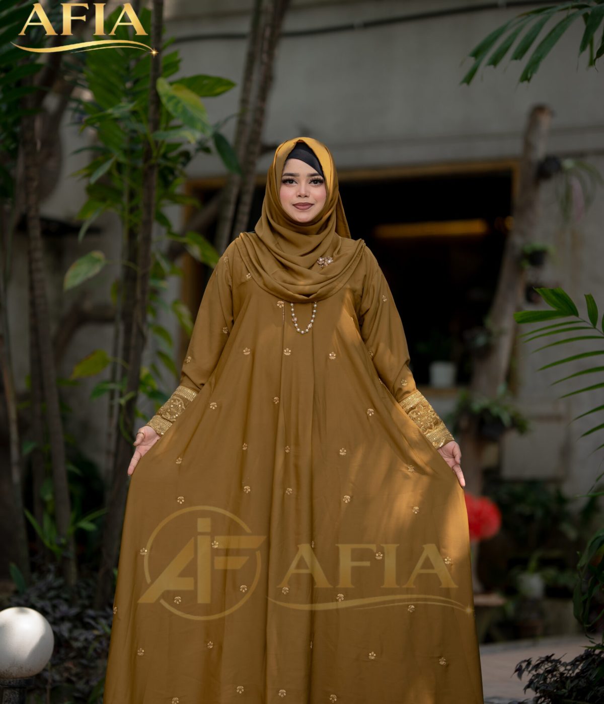 Simple Luxury Abaya Afia Borka House