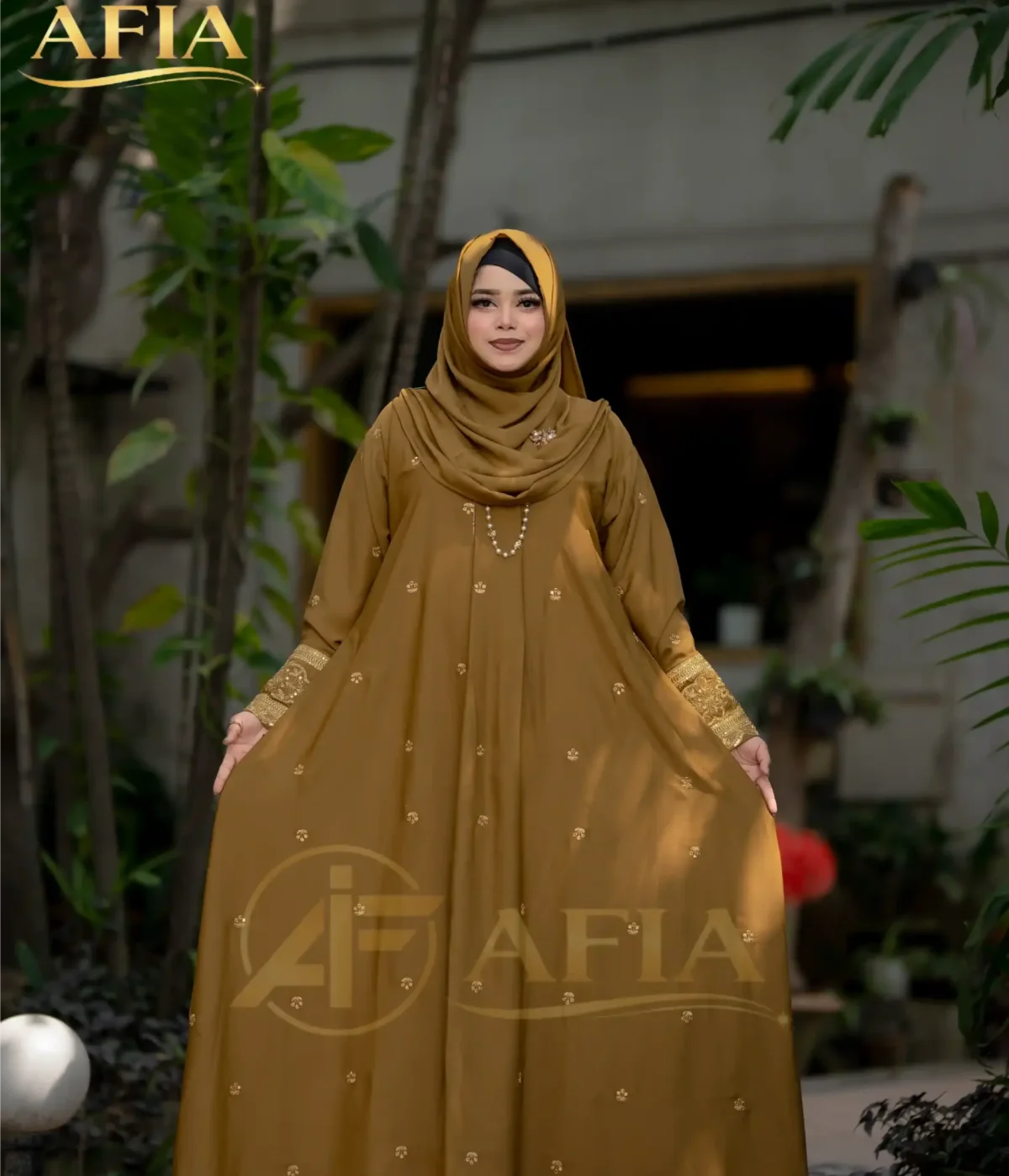 Simple Luxury Abaya Afia Borka House