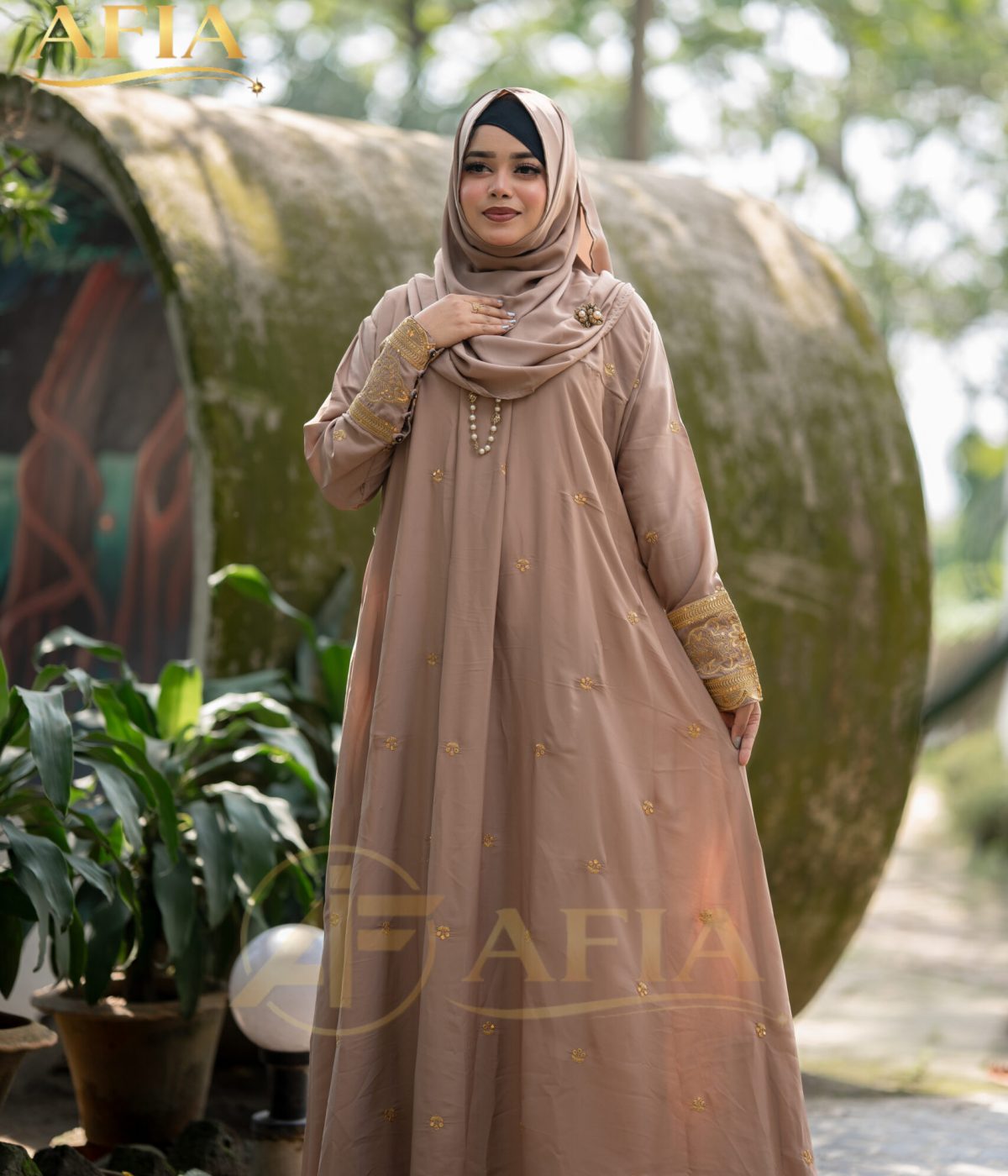 Simple Luxury Abaya Biscotti Afia Borka House